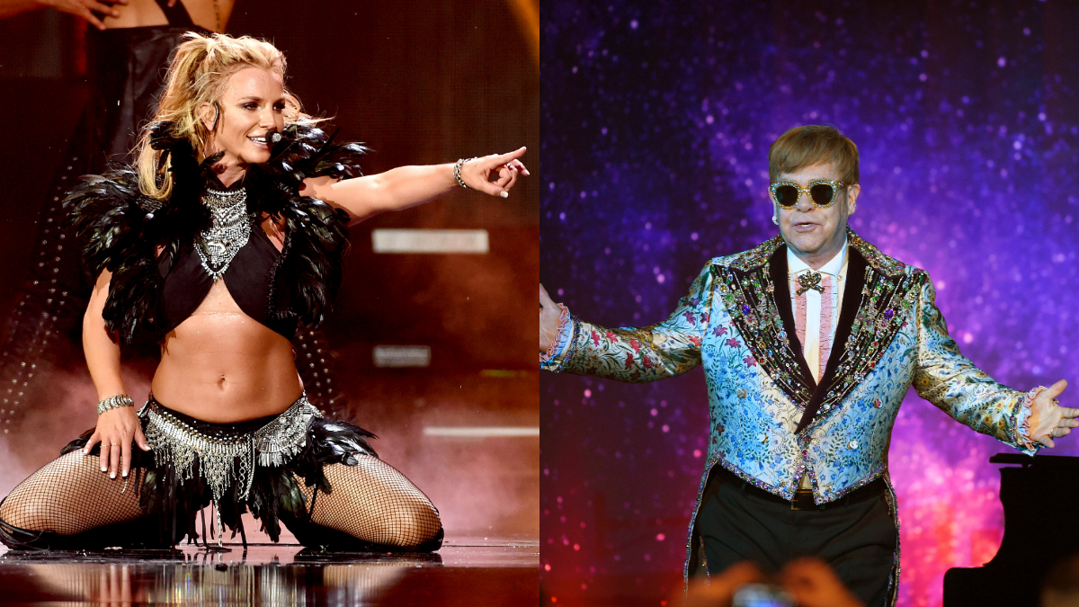 Britney Spears y Elton John Fecha estreno portada de su canción