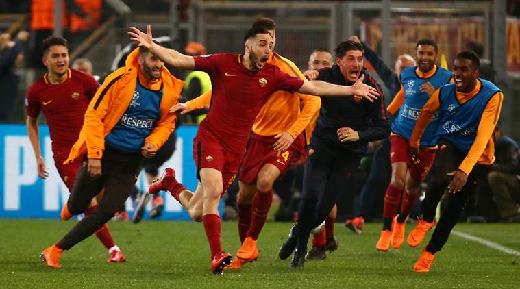 roma vence al barcelona