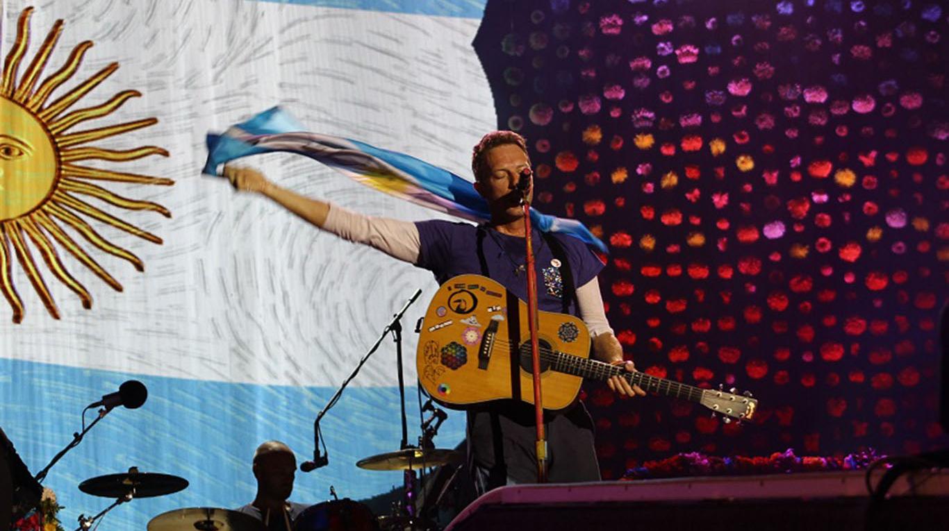 "Live in Buenos Aires" es el nombre de la nueva producción de Coldplay — Rock&Pop