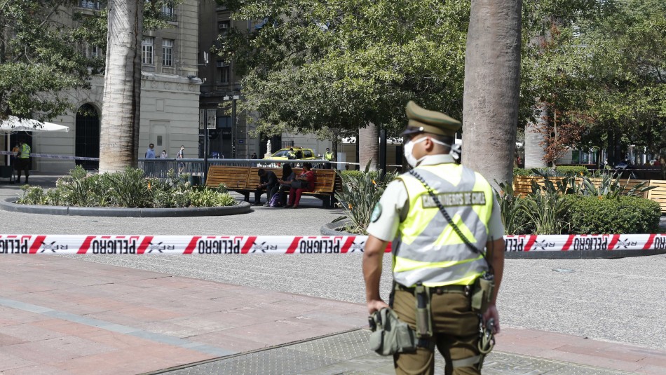 Mujer con covid-19 fue a "estirar las piernas" a Plaza de Armas