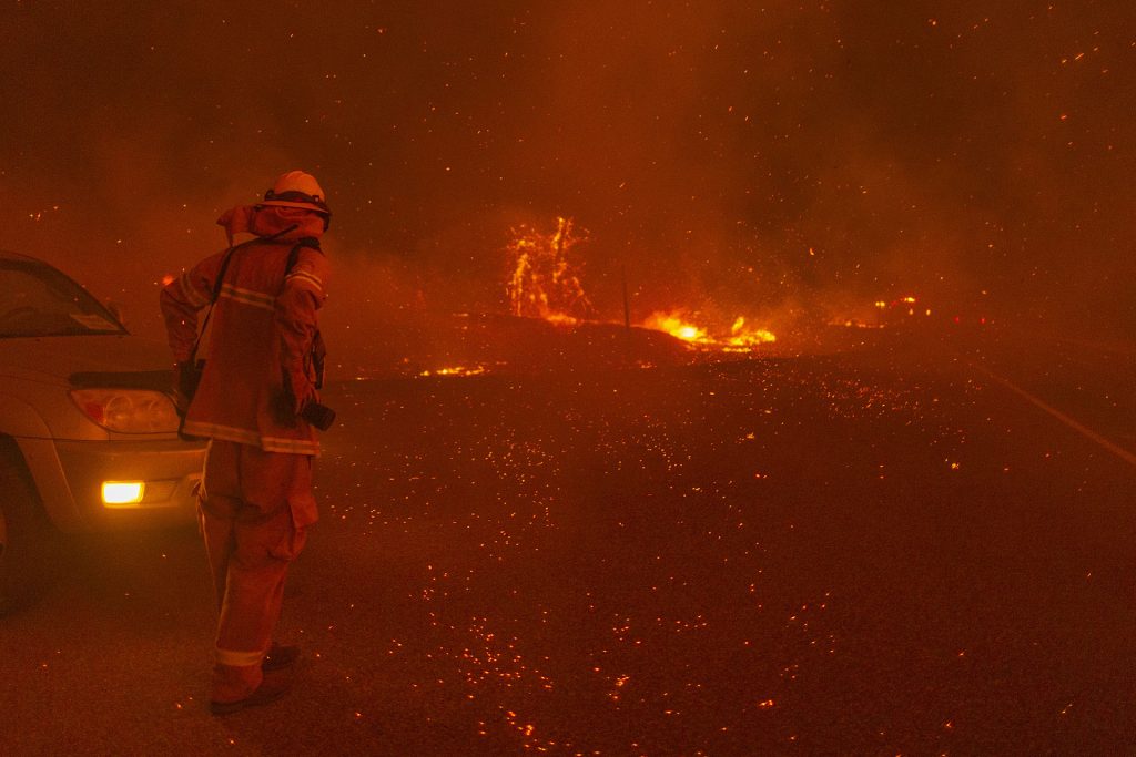 David McNew/Getty Images/AFP Incendios en Estados Unidos