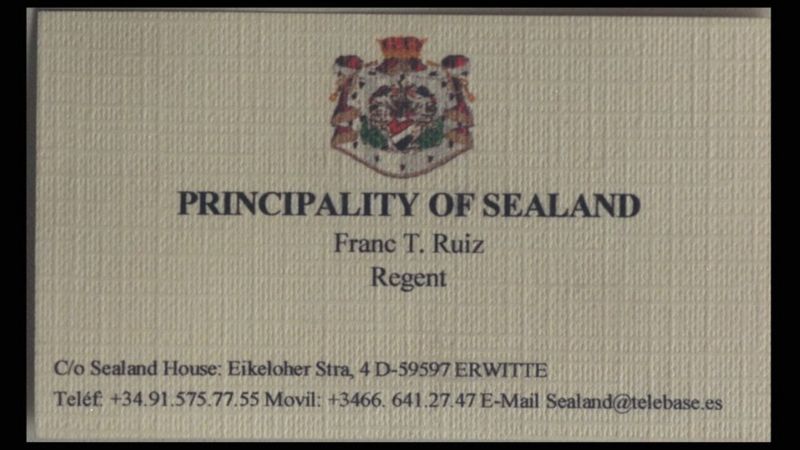 sealand tarjeta