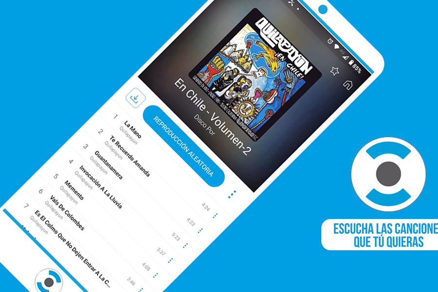 portaldisc aplicacion musica chilena app