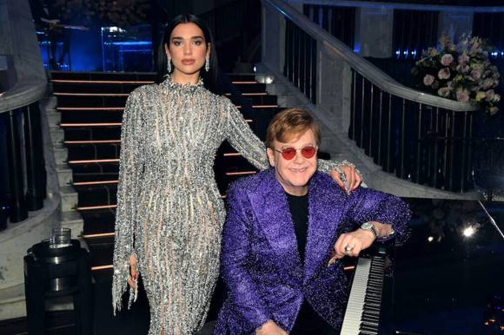 Dua Lipa y Elton John