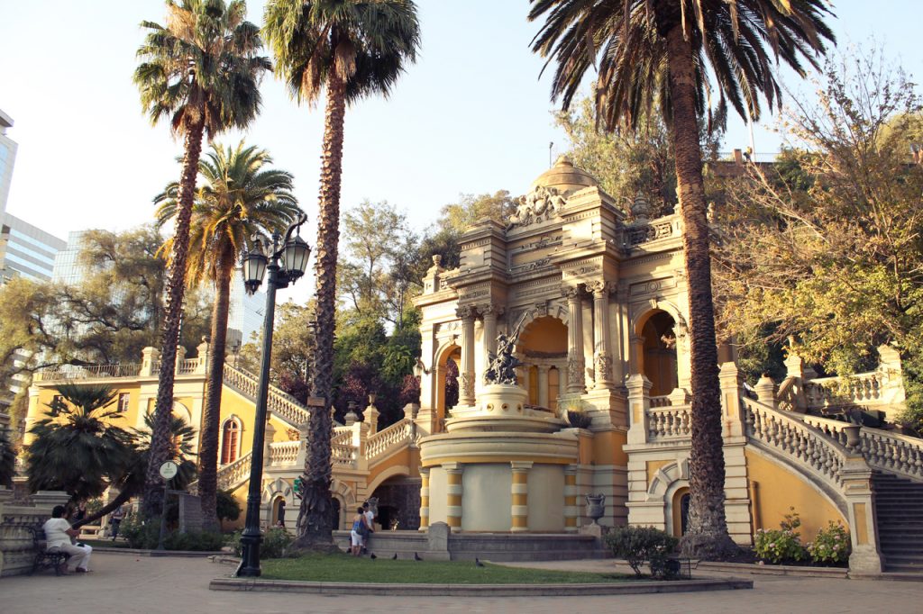 Cerro Santa Lucía Plataforma Urbana