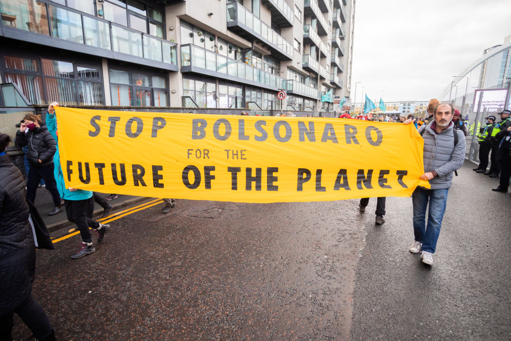 UN Climate Conference COP26 In Glasgow Protest