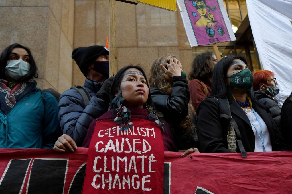 BRITAIN UN CLIMATE COP26 PROTEST