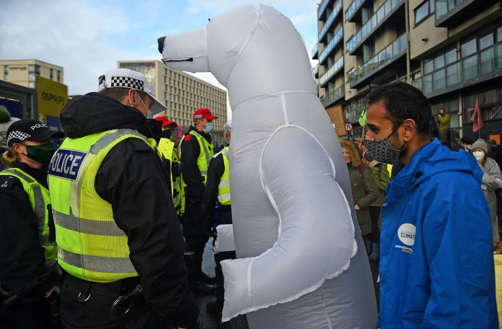 BRITAIN UN CLIMATE COP26 PROTEST