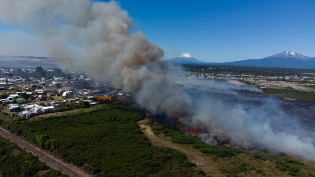 sequía incendios