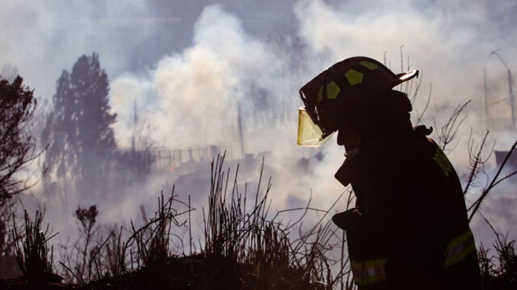 Incendio en Castro