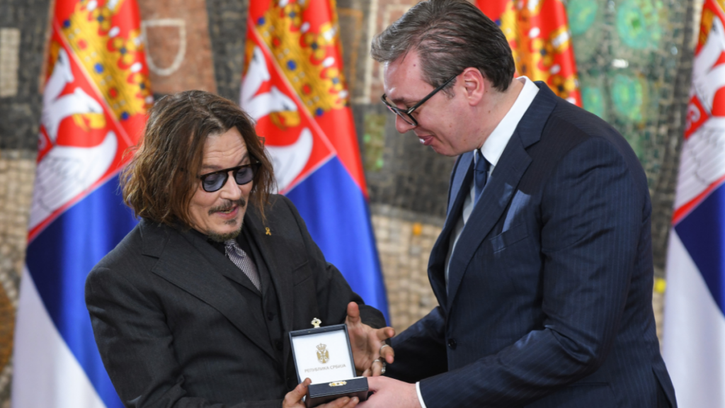 Johnny Depp Serbia