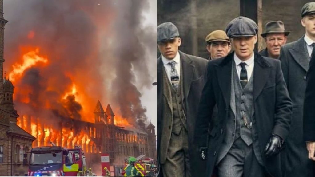 Peaky Blinders incendio