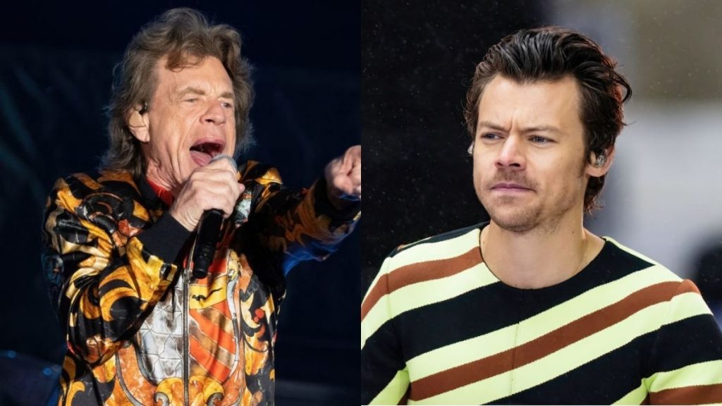 Mick Jagger Harry Styles