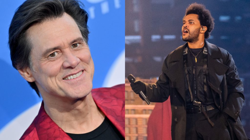 jim carrey the weeknd