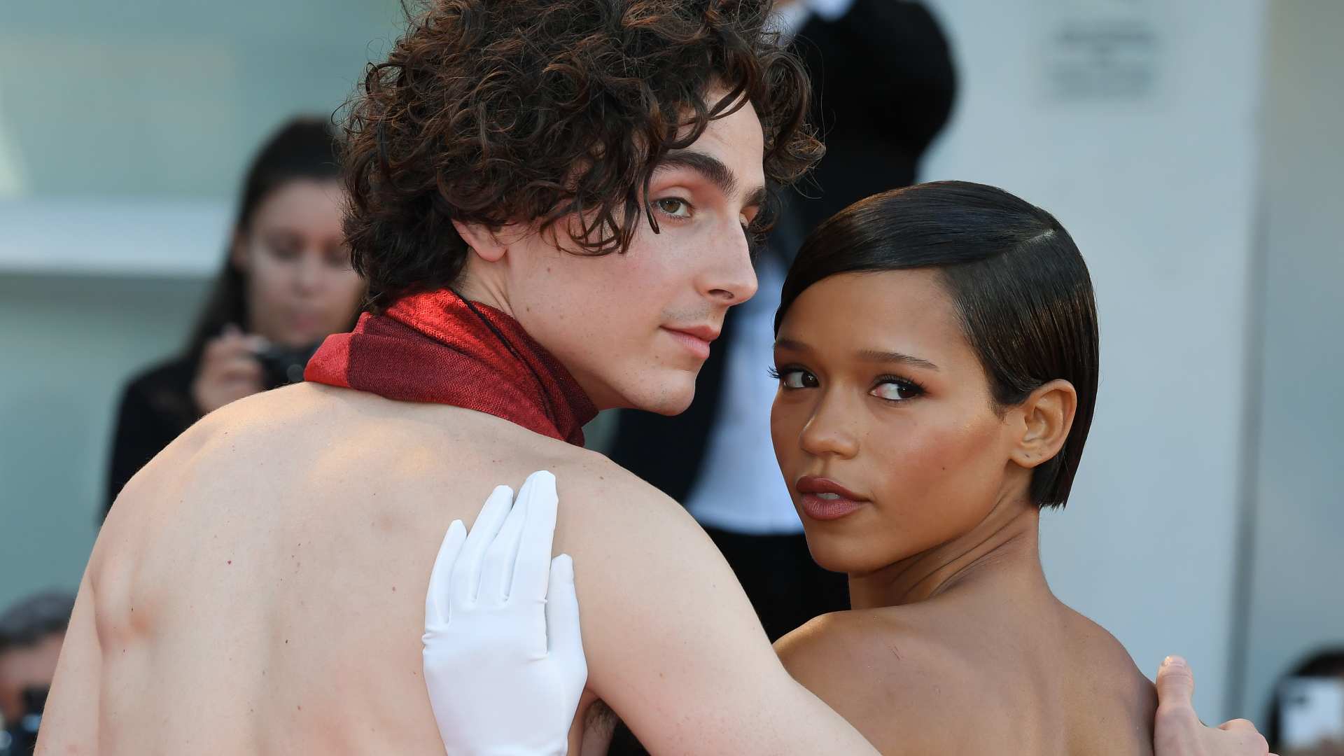 Taylor Russell revela cómo fue trabajar con Timothée Chalamet — Rock&Pop