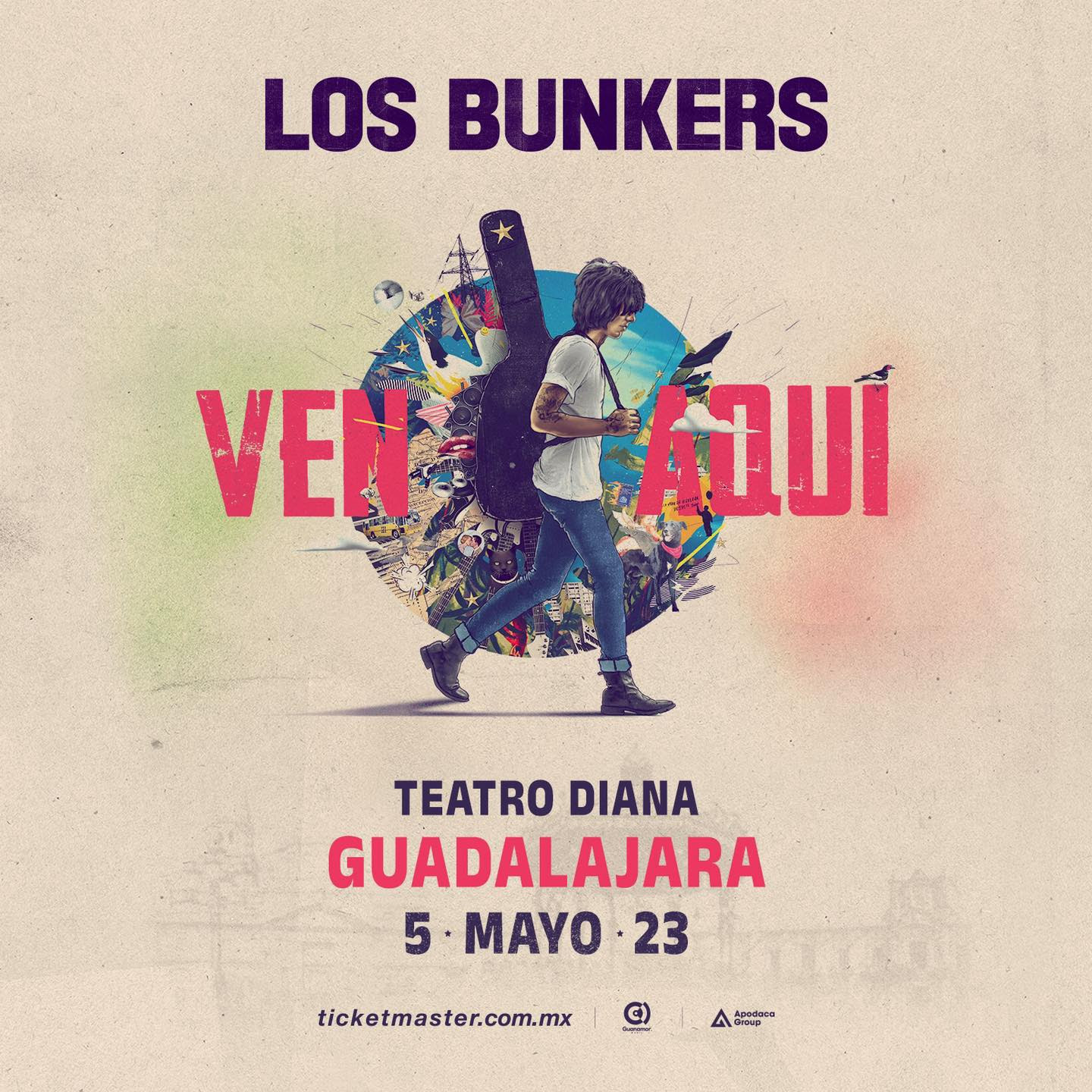 ¡Imparables! Los Bunkers Suma Nuevo Concierto En México — Rock&Pop