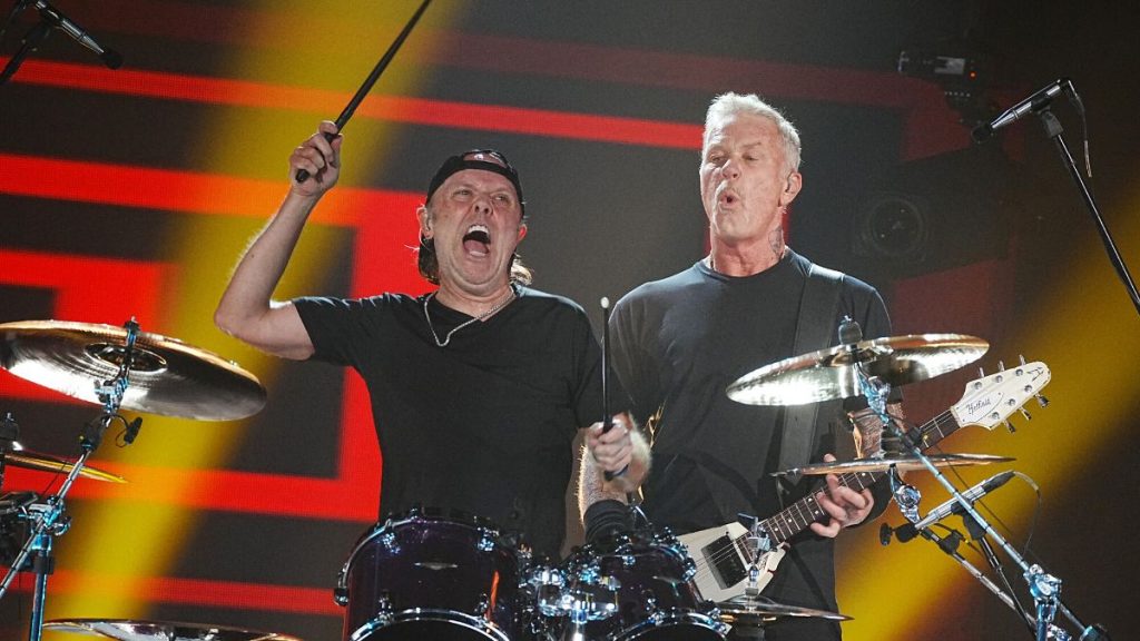 James Hetfield Lars Ulrich