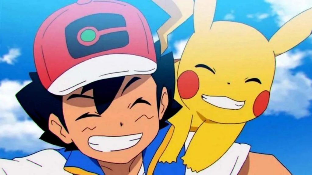 Ash y Pikachu