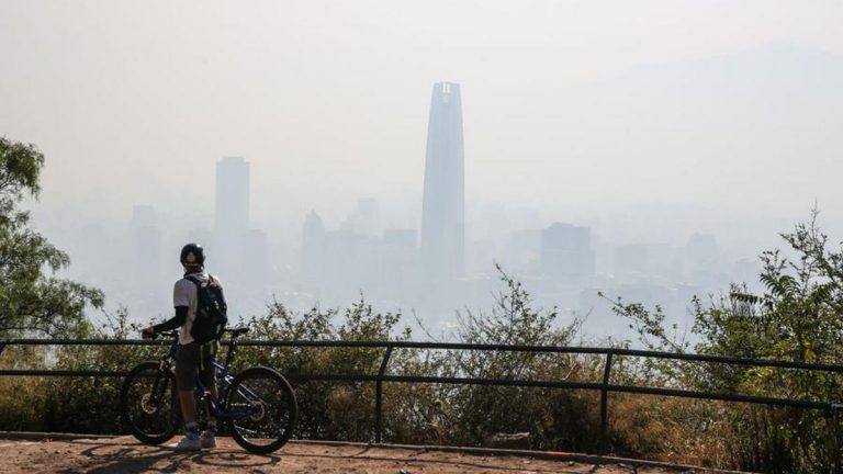 humo en santiago