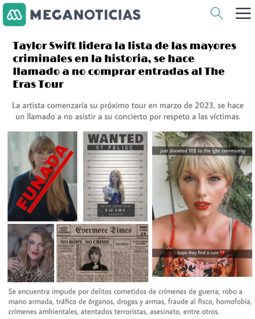 Taylor Swift En Chile La Campaña De Los Fans Para Lograr Entradas — Rockandpop