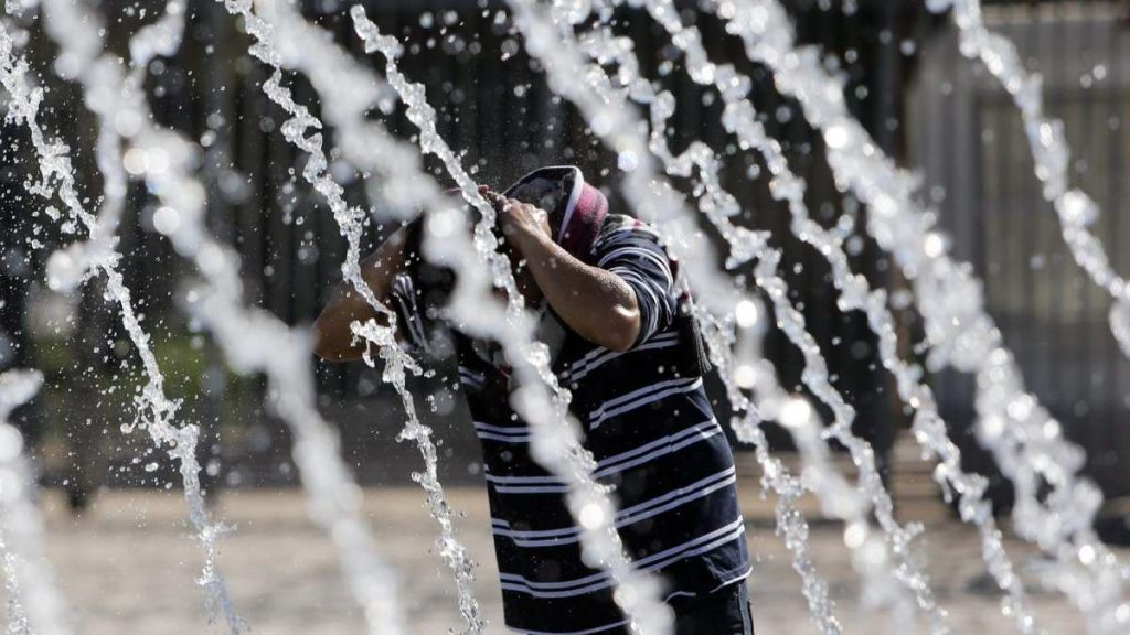 ola de calor santiago