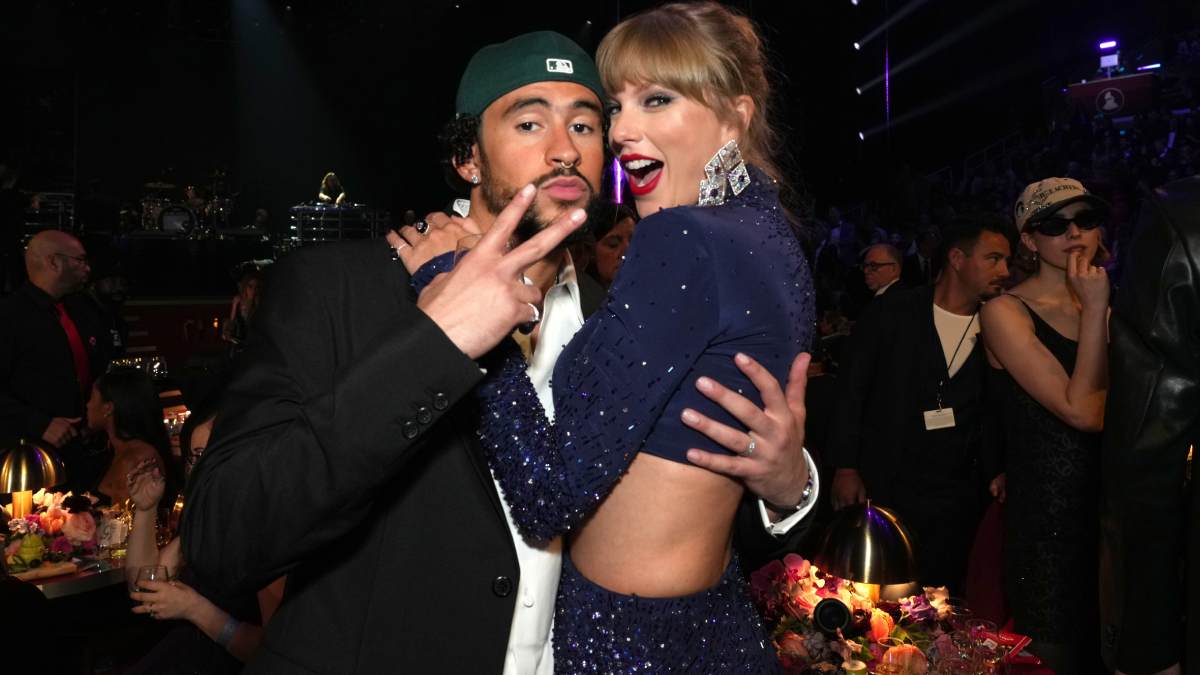 Spotify pokes fun at Grammys with Bad Bunny, Taylor Swift playlist