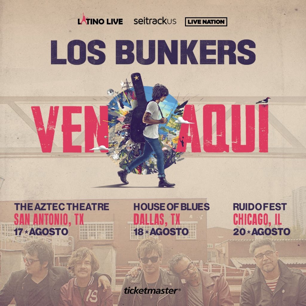 Los Bunkers Llevarán Su Gira Ven Aquí A Estados Unidos Con Tres Conciertos — Rockandpop 7399