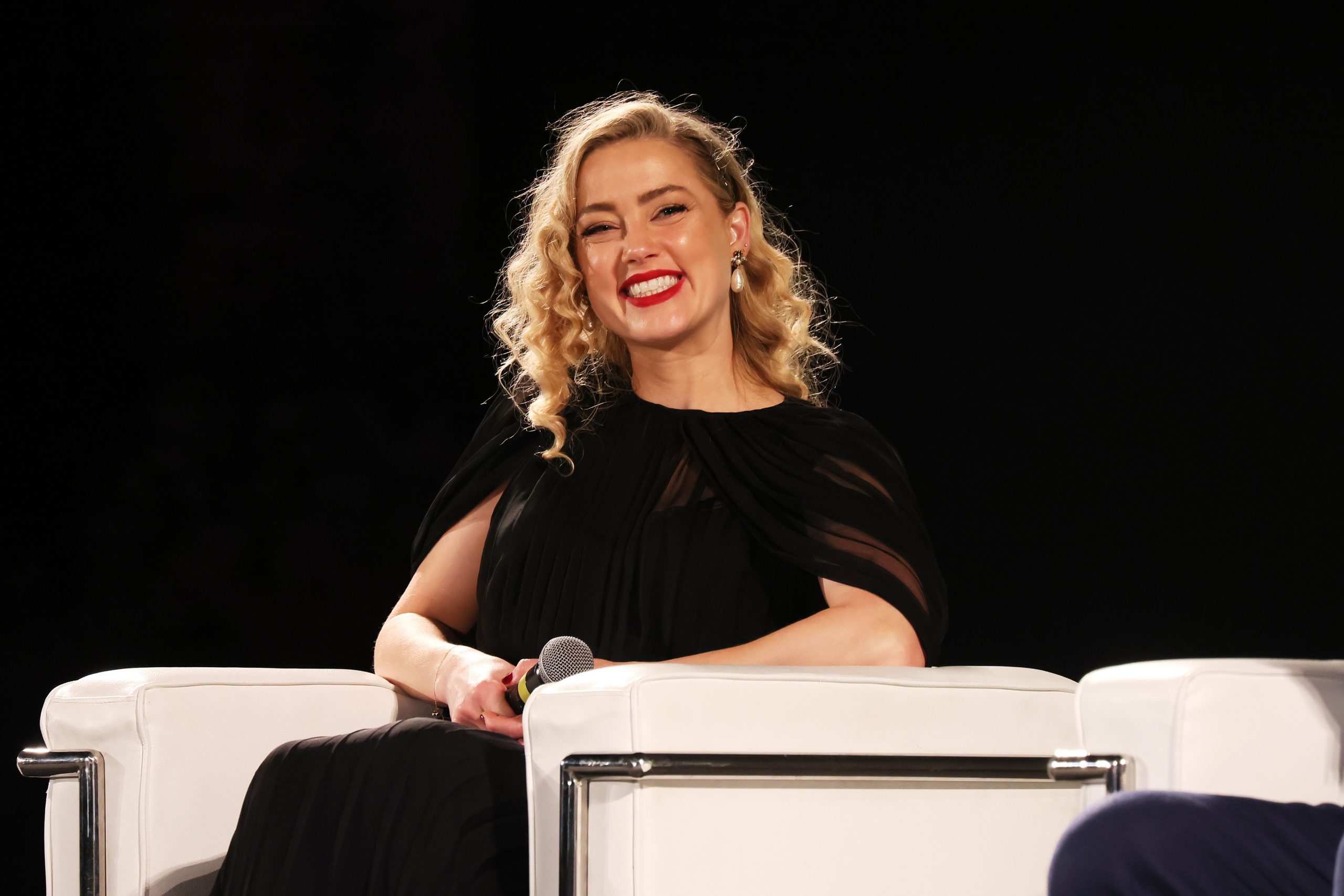 Amber Heard en el Festival de Cine de Taormina