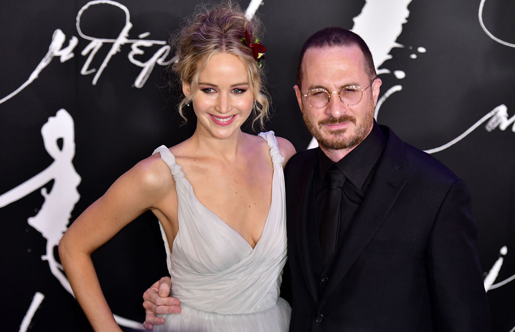  Jennifer Lawrence and Darren Aronofsky 