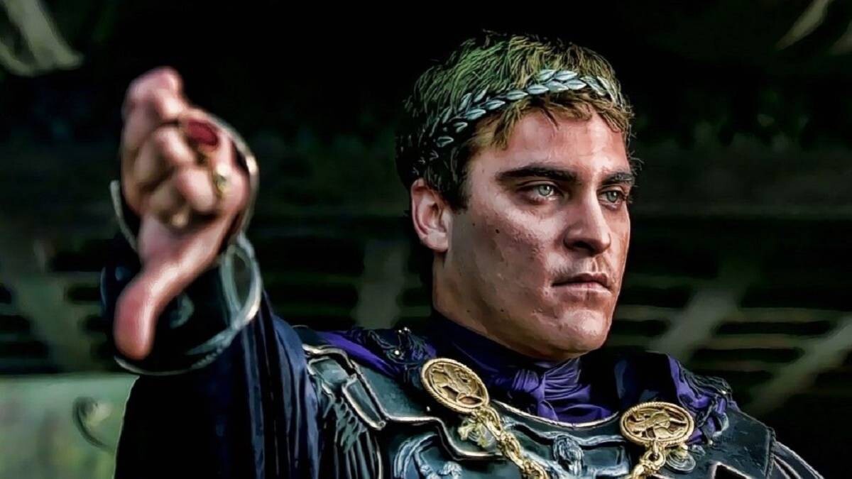 Joaquin Phoenix en Gladiador