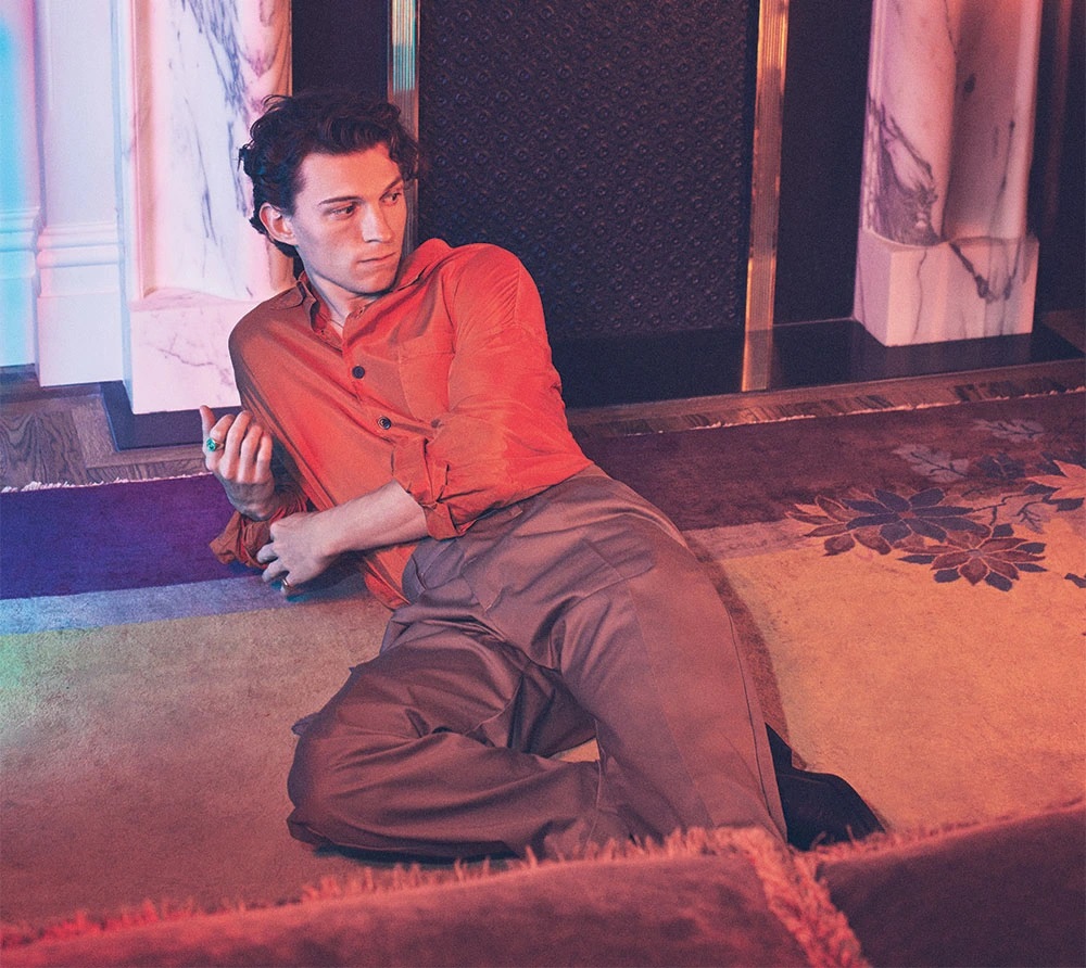 Tom Holland para The Hollywood Reporter