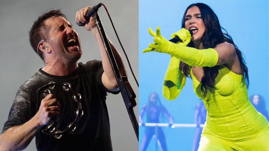 Trent Reznor Dua Lipa