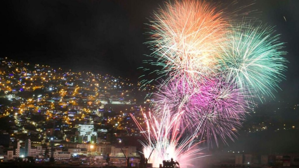 Año Nuevo en el Mar