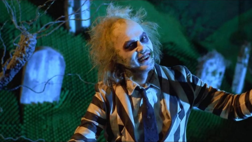 Beetlejuice estatua nota