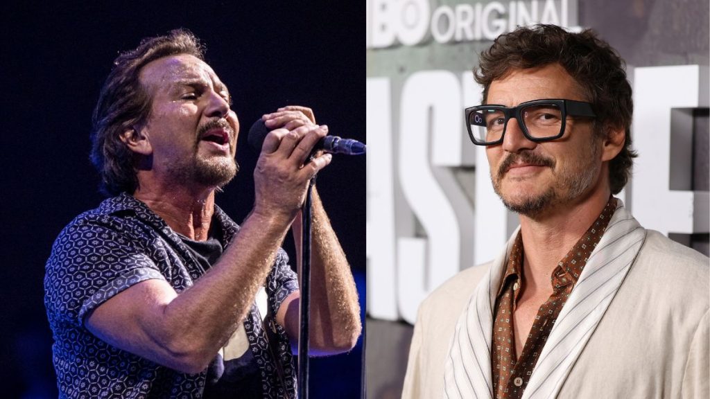 Eddie Vedder Pedro Pascal