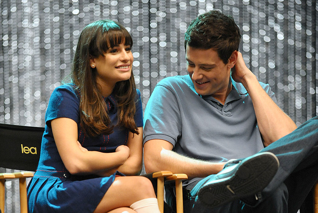 Lea Michele y Cory Monteith