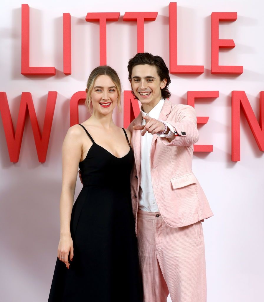 Saoirse Ronan y Timothée Chalamet