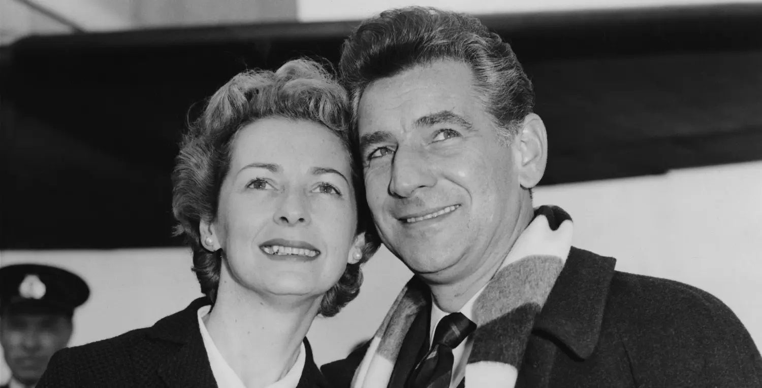 Felicia Montealegre y Leonard Bernstein