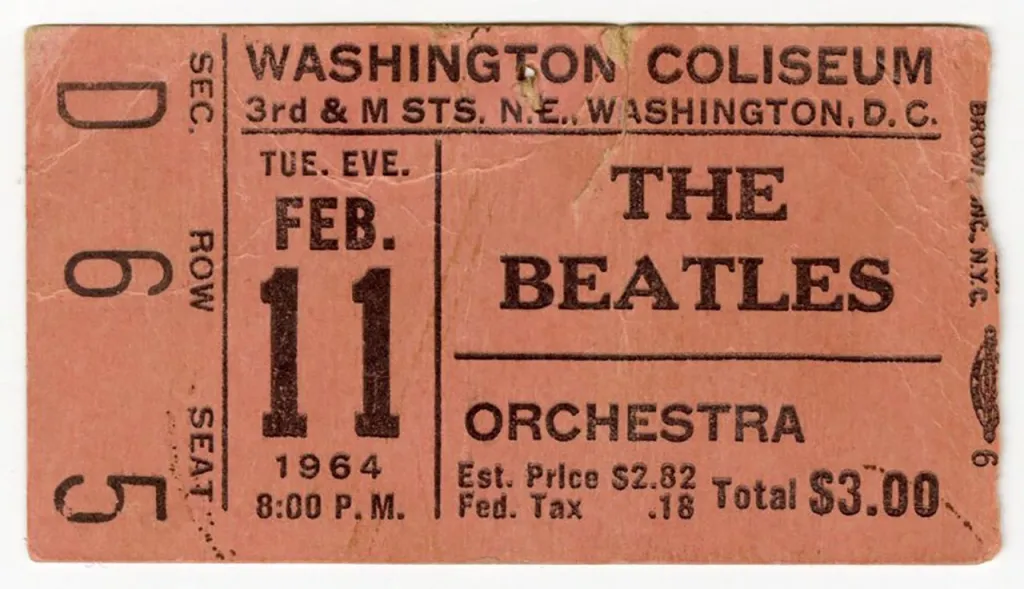 ticket concierto the beatles