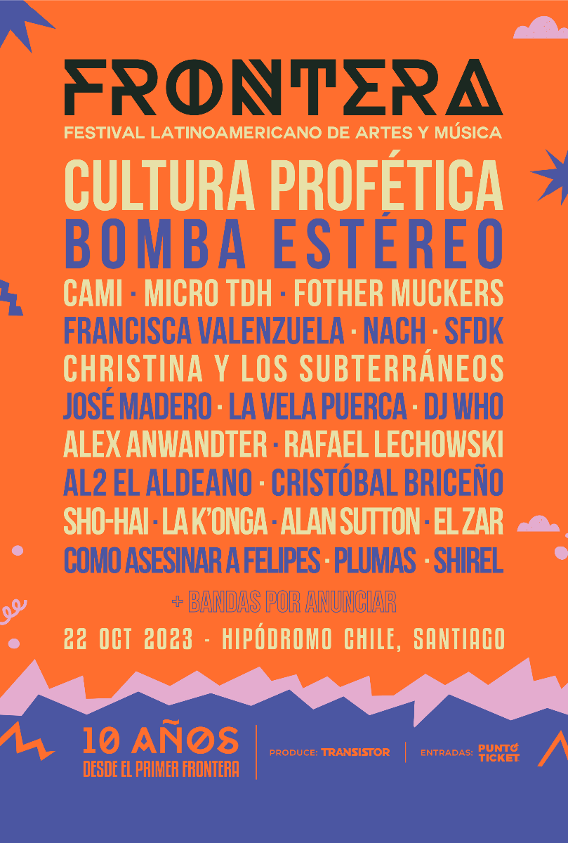 Cartel Festival Frontera