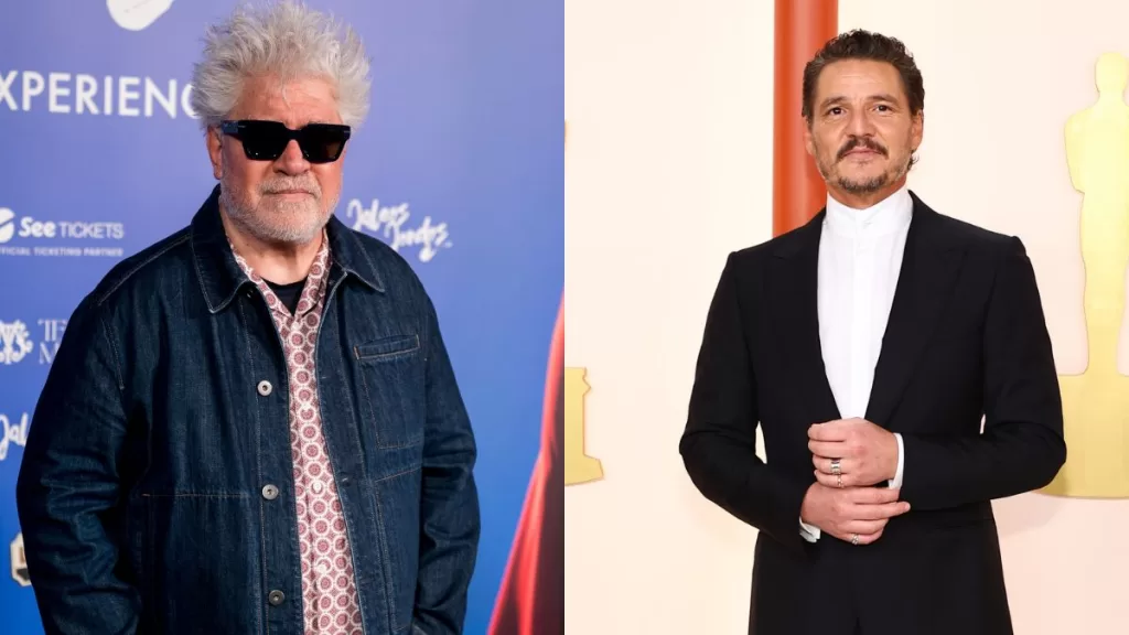 Pedro Almodovar y Pedro Pascal