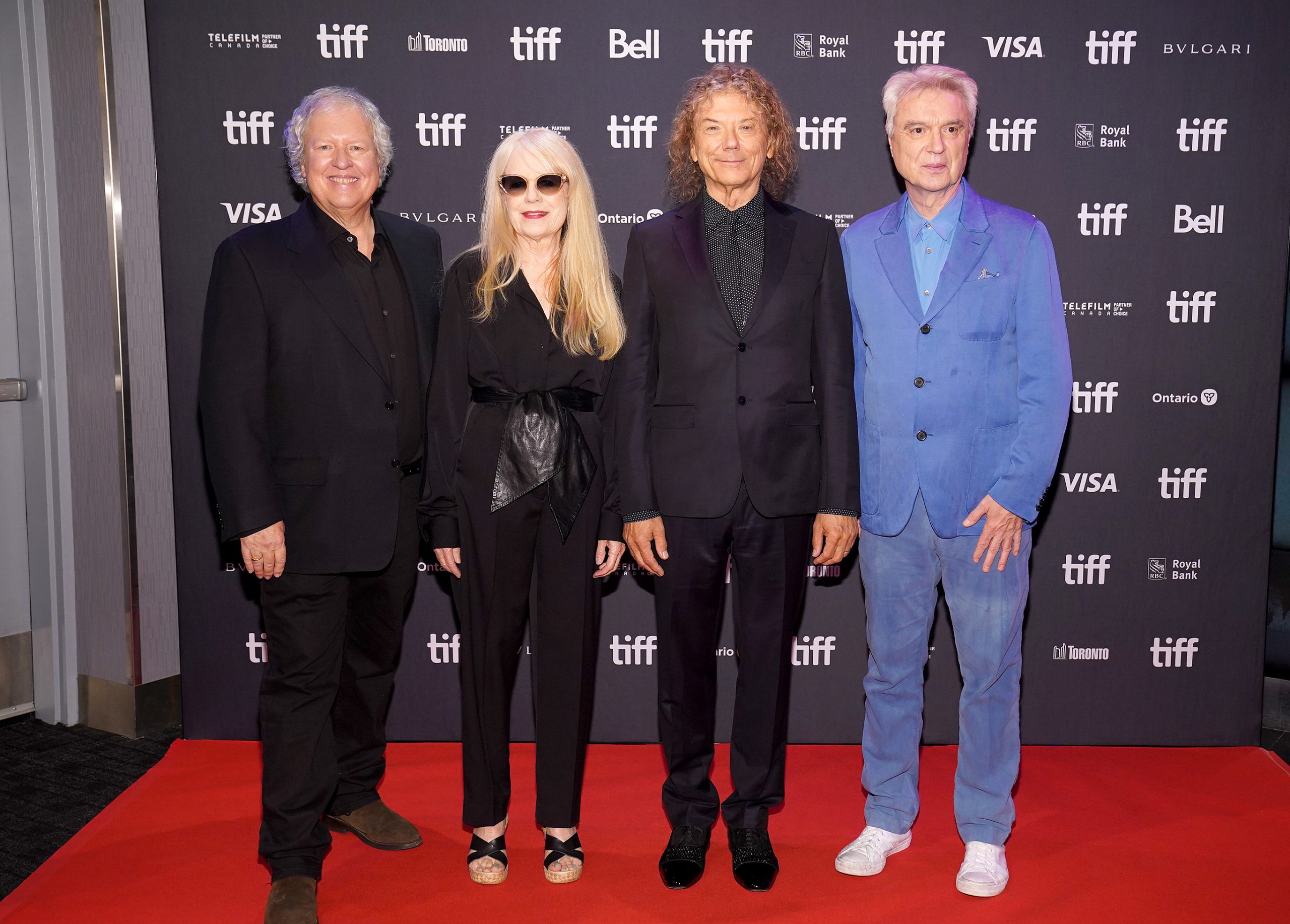 Talking Heads en el TIFF. Foto: Shawn Goldberg/Getty Images