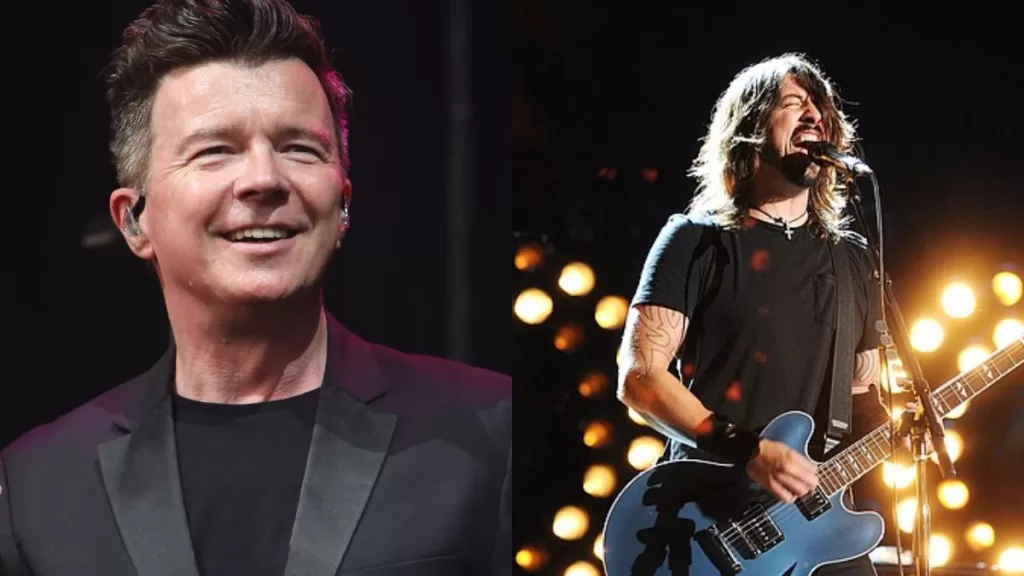 Rick Astley Foo Fighters