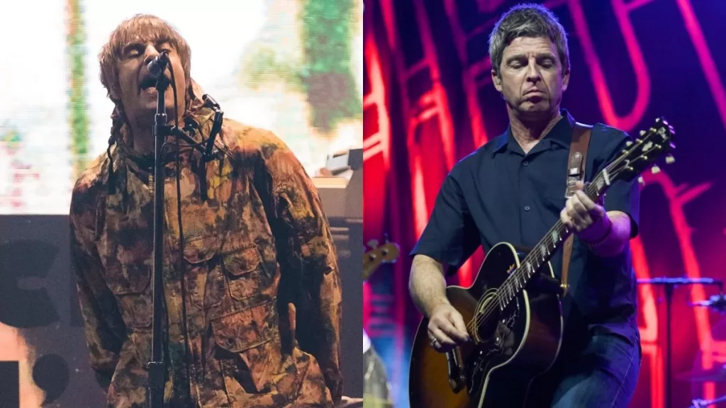 Liam Gallagher y Noel Gallagher