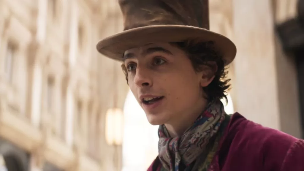 Timothée Chalamet Wonka