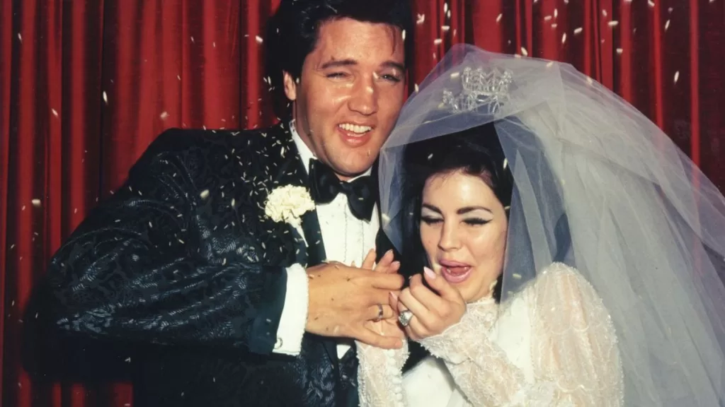 Priscilla Presley y Elvis