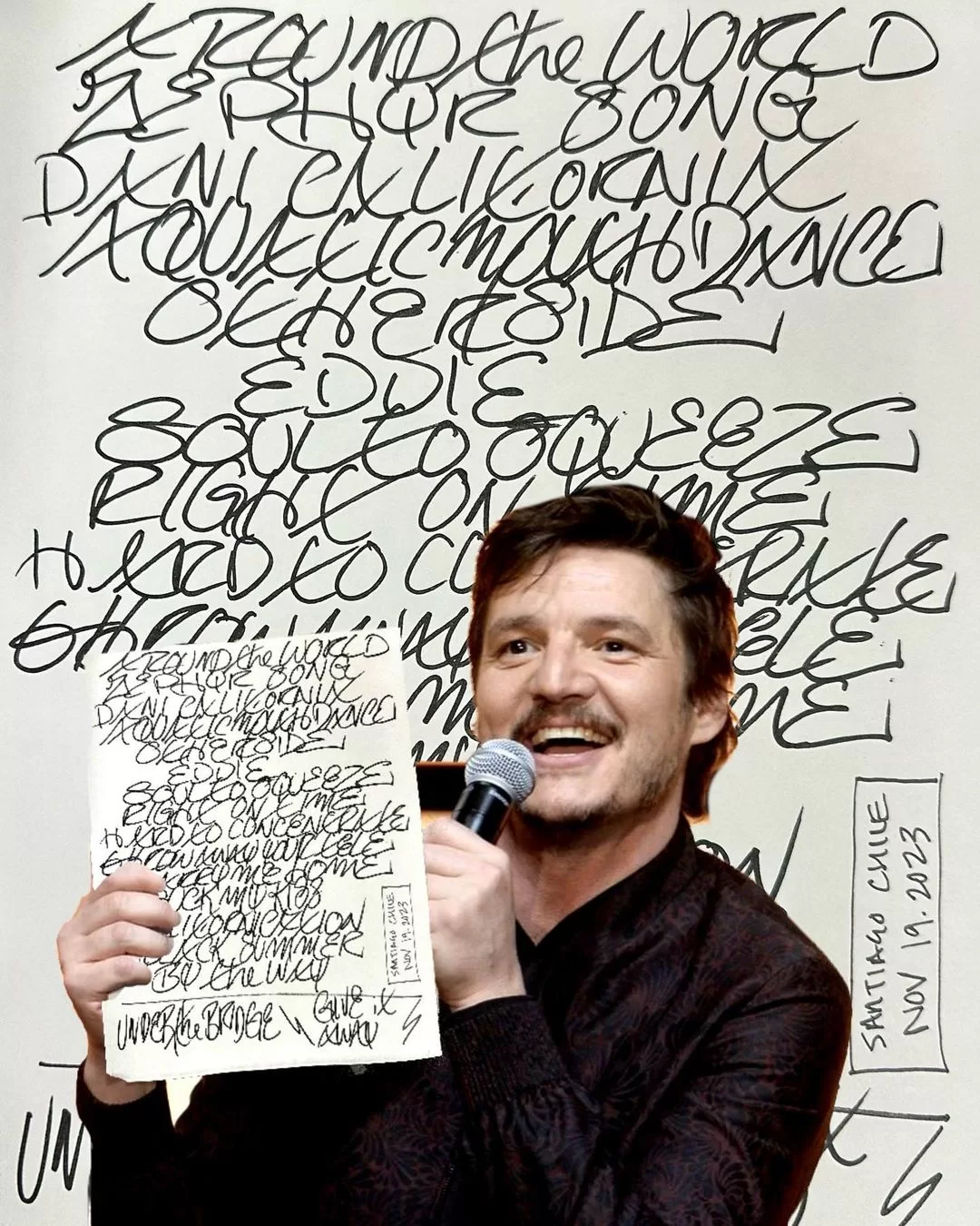 Red Hot Chili Peppers Pedro Pascal