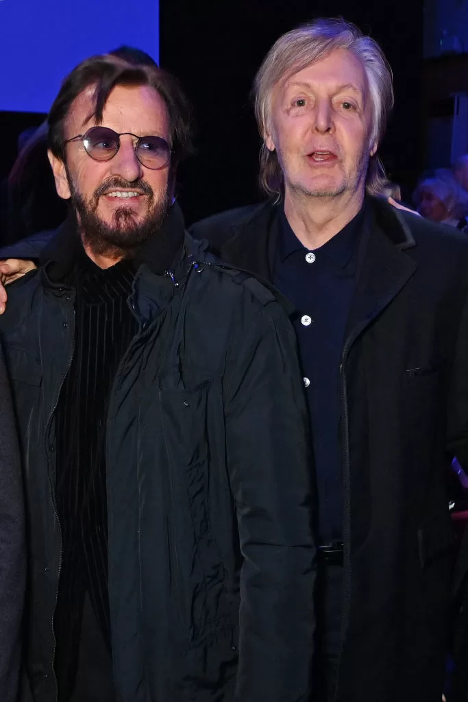 Ringo Starr y Paul McCartney