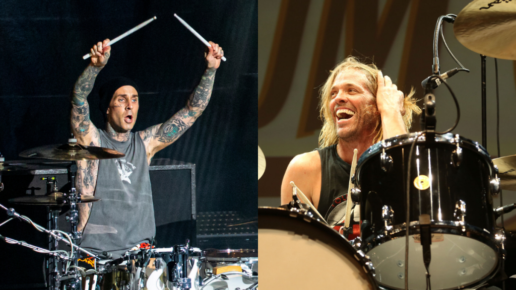 Travis Barker Taylor Hawkins