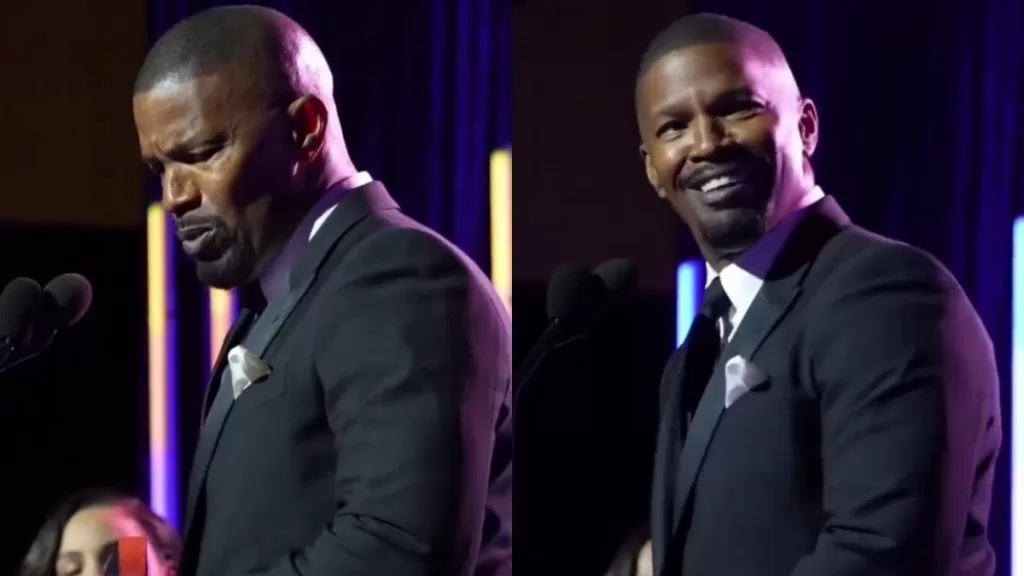 Jamie Foxx discurso